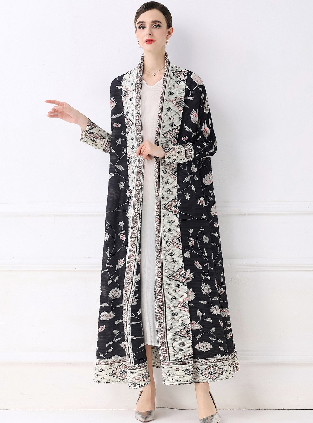Autumn Pleats Please coat large yard fold dress
