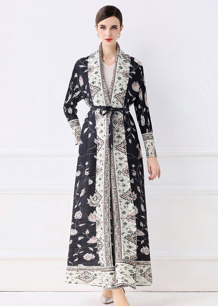Autumn Pleats Please coat large yard fold dress