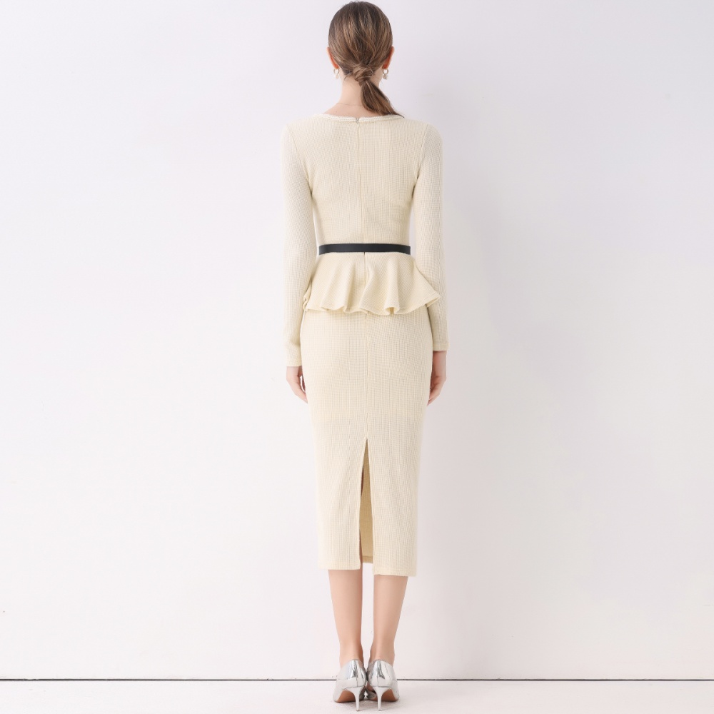 Temperament light luxury France style dress for women