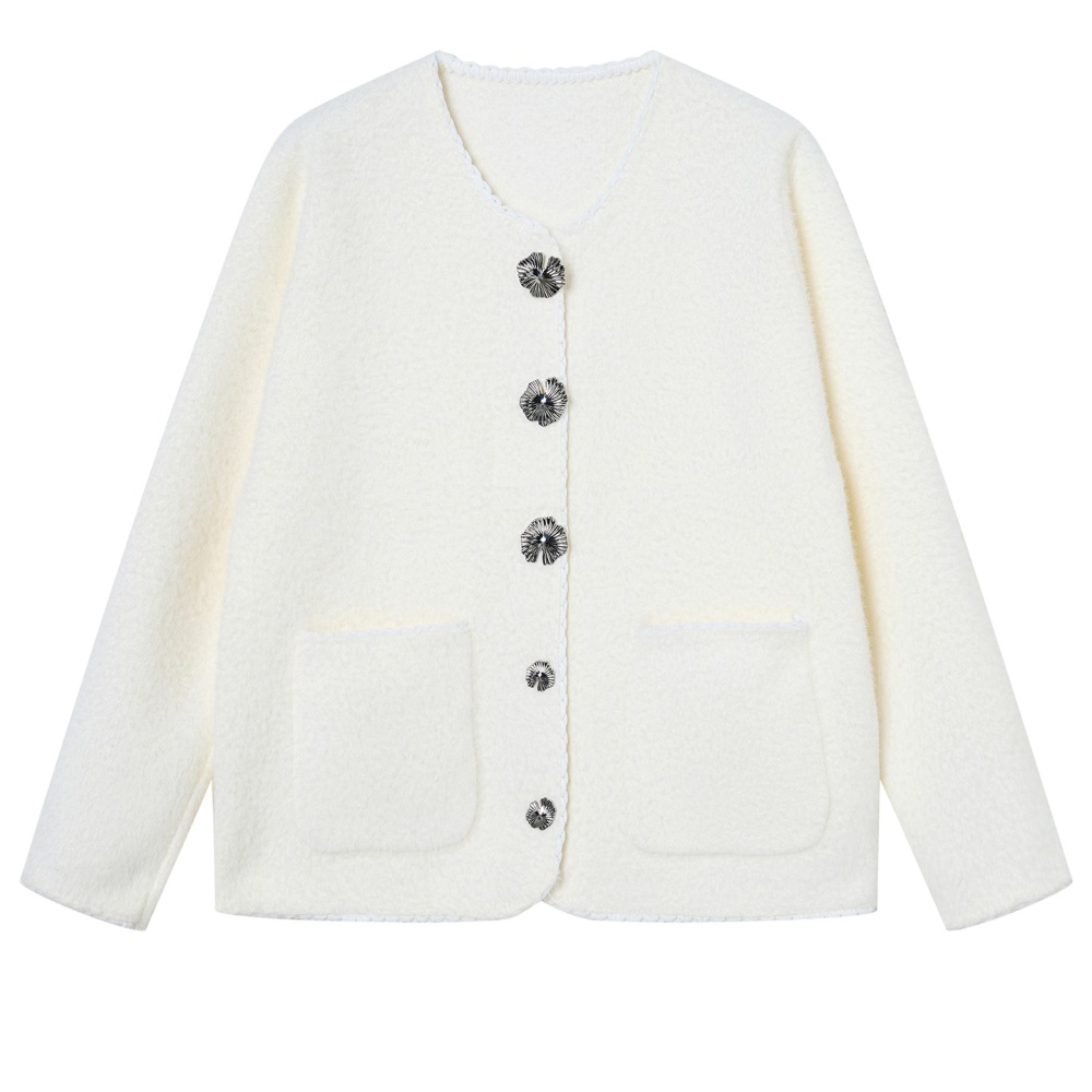 Autumn and winter chanelstyle sweater knitted tops