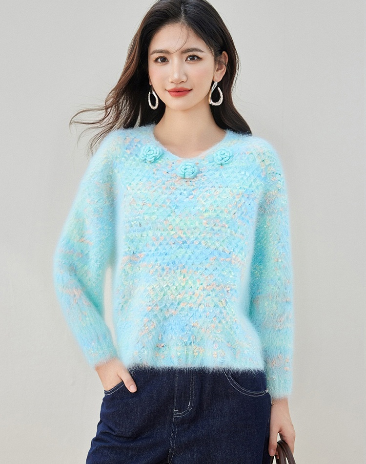Loose stereoscopic sweater autumn fashion tops