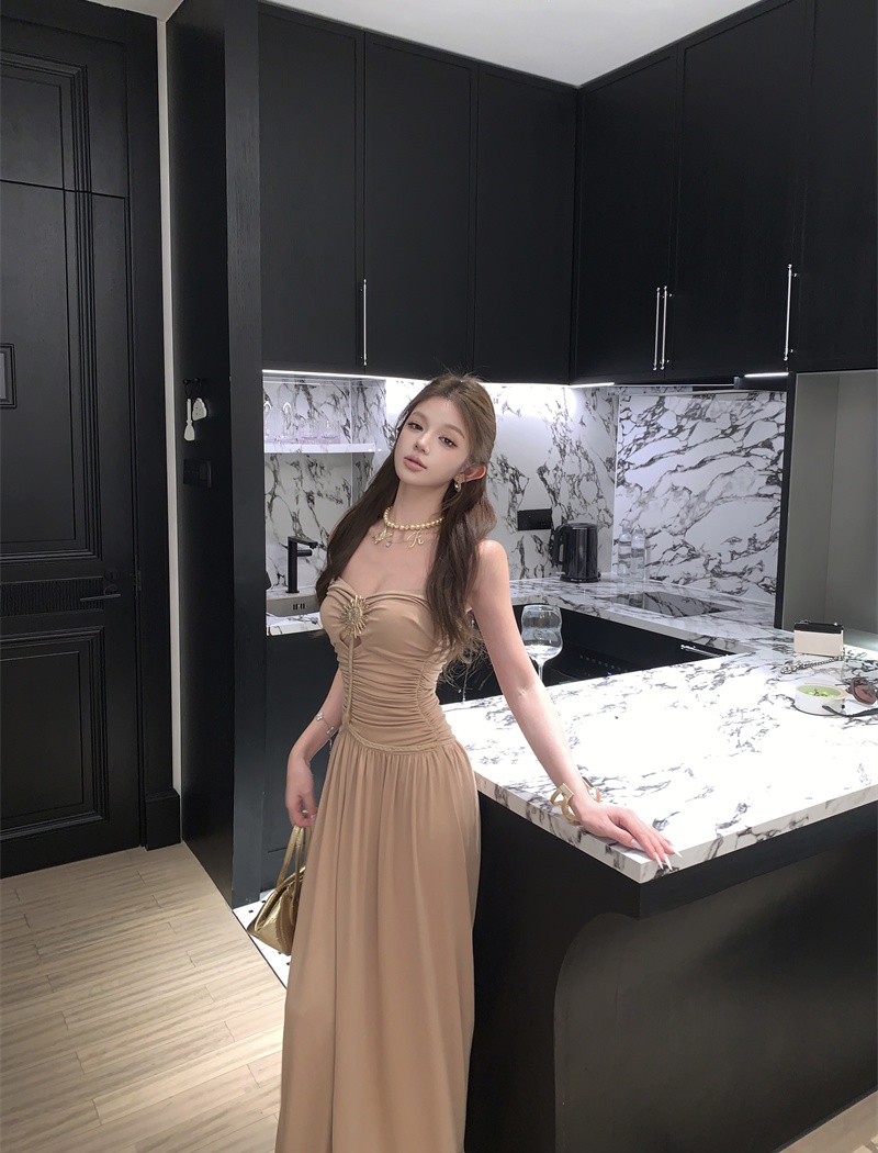 Temperament summer dress sling formal dress for women