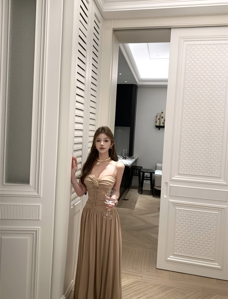 Temperament summer dress sling formal dress for women
