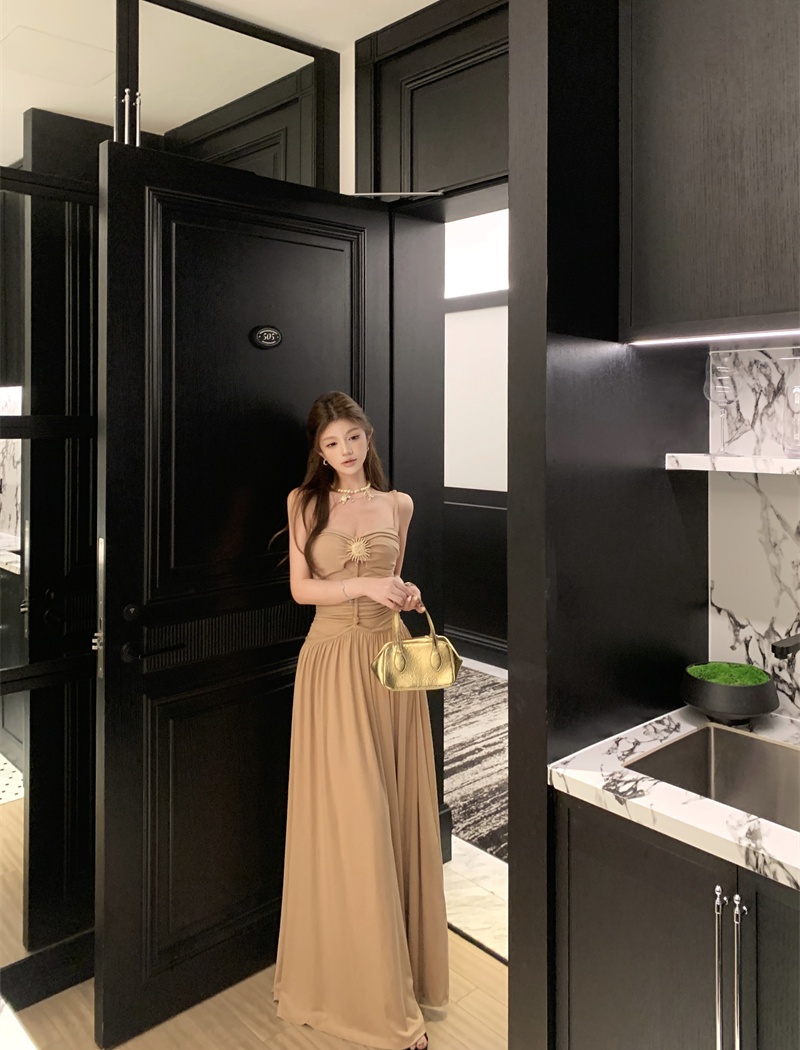 Temperament summer dress sling formal dress for women