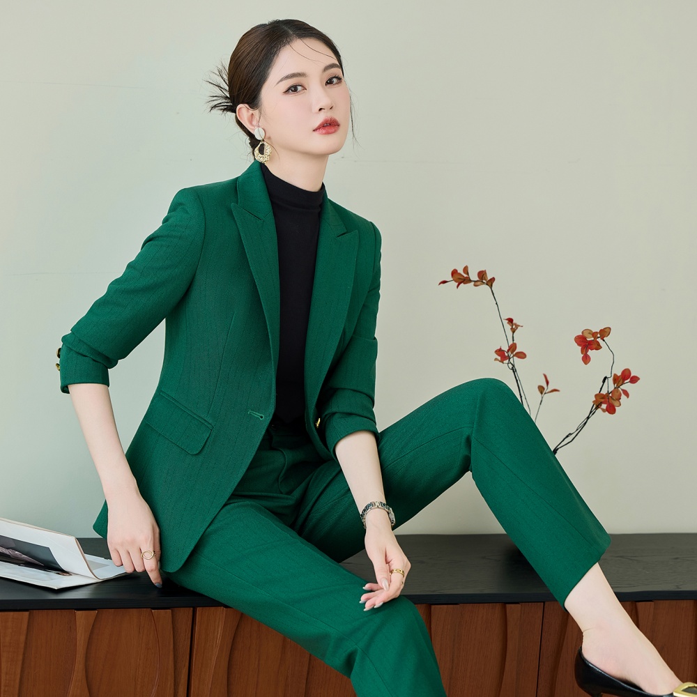 Autumn slim business suit a set for women