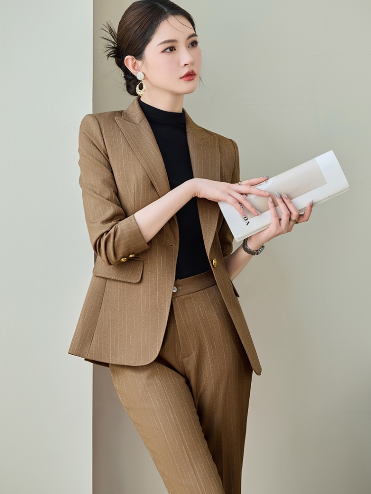 Autumn slim business suit a set for women