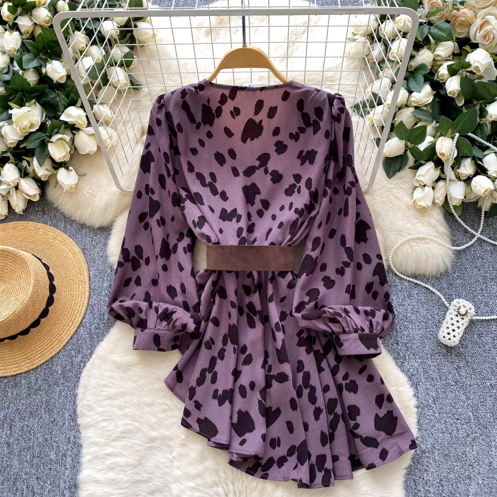 Bandage unique tops niche printing shirt for women