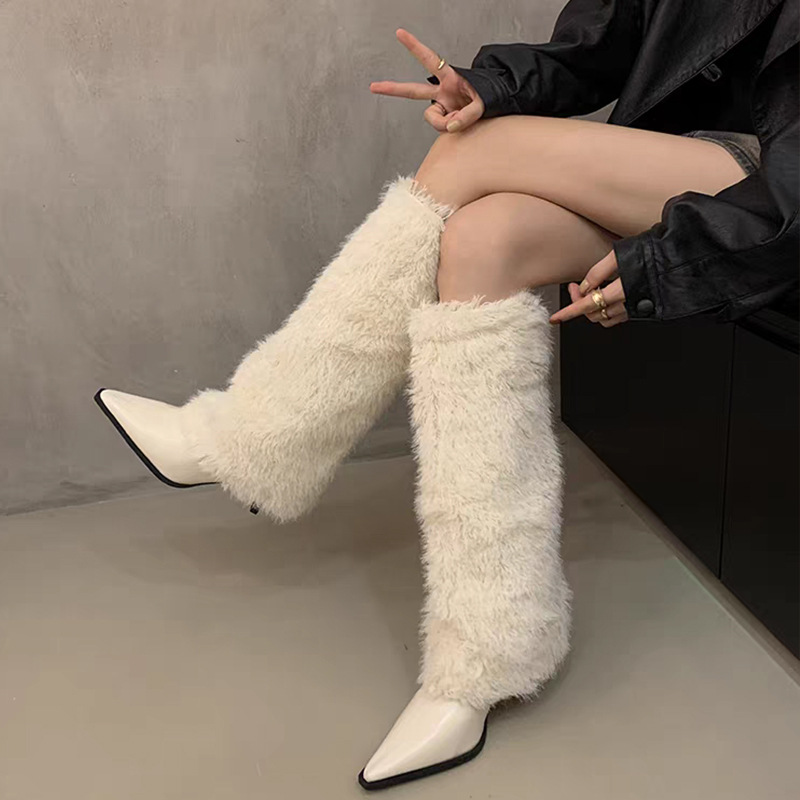 Pointed spicegirl spring European style boots for women