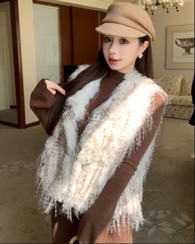 Autumn and winter coat elmo waistcoat