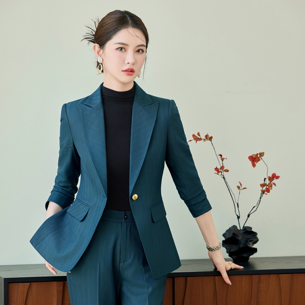 Profession business suit host suit pants a set for women