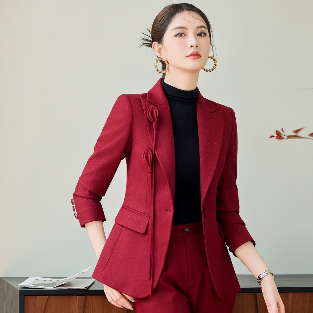 Autumn commuting business suit wedding coat for women