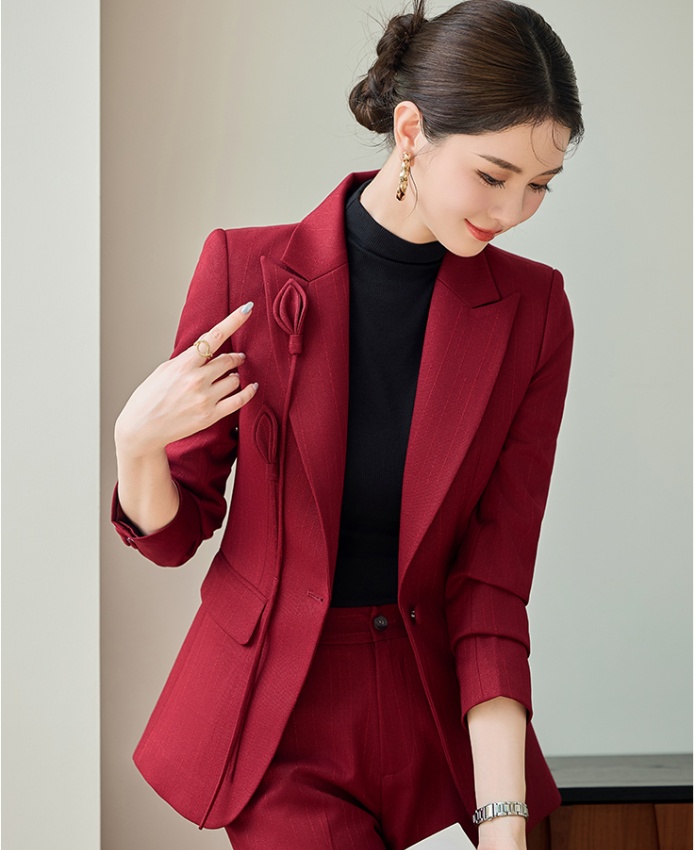 Autumn commuting business suit wedding coat for women