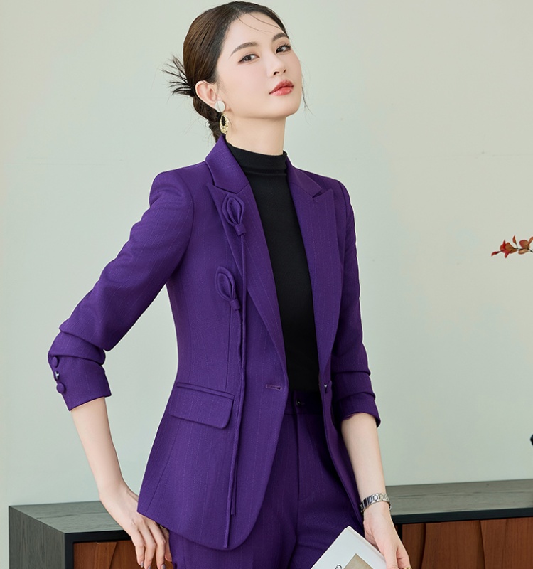 Autumn commuting business suit wedding coat for women