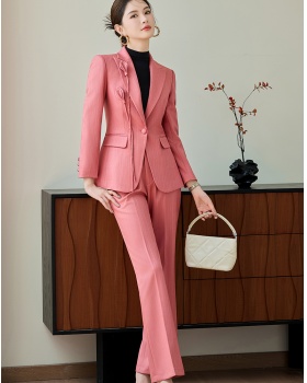 Profession suit pants host business suit 2pcs set