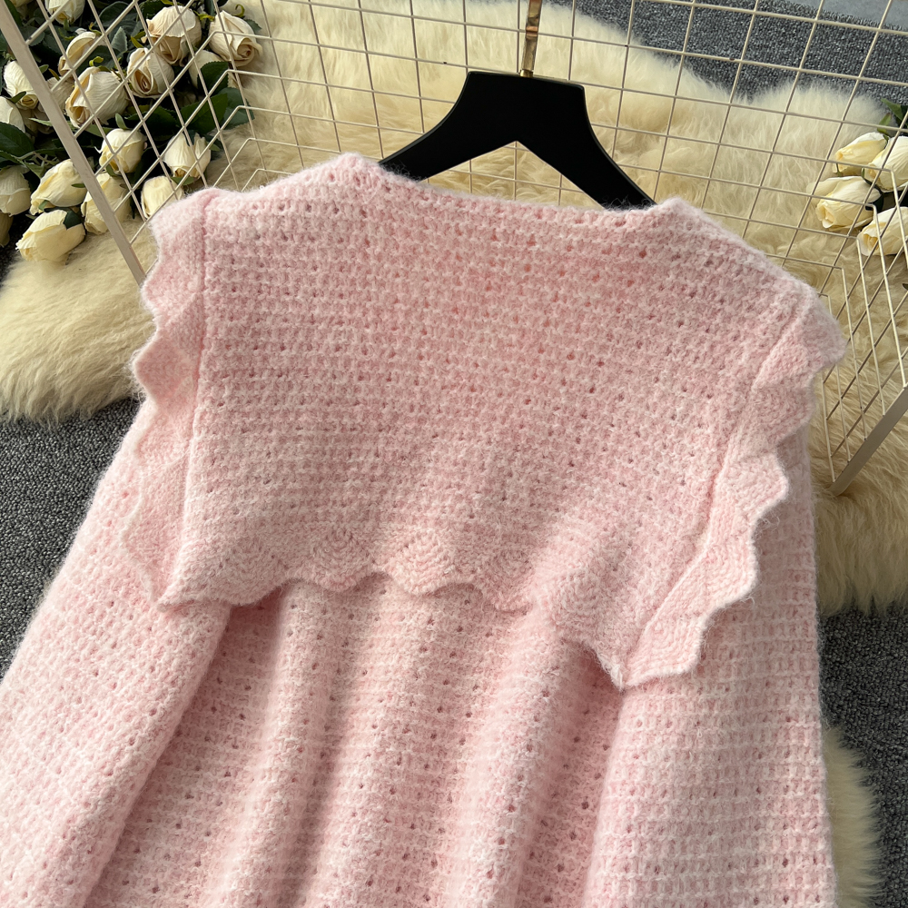 Embroidery tender skirt flowers tops 2pcs set for women