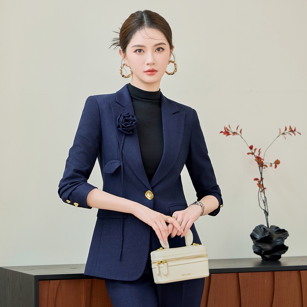 Profession commuting business suit overalls coat for women