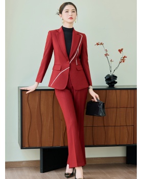 Autumn business suit commuting suit pants 2pcs set for women