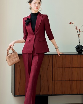 Host business suit commuting suit pants 2pcs set for women