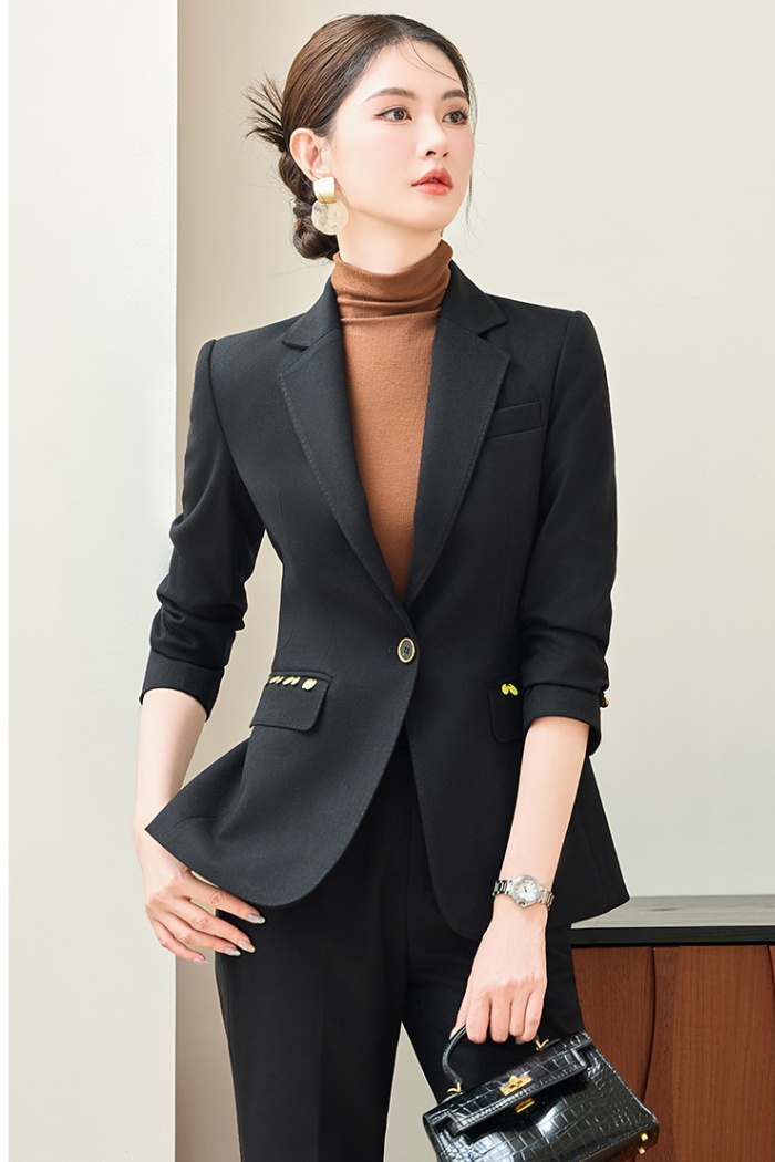 Autumn suit pants business suit 2pcs set for women