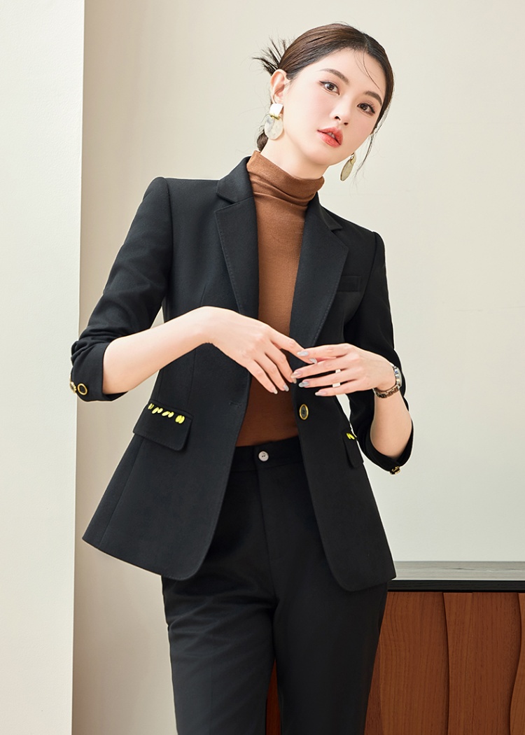 Autumn suit pants business suit 2pcs set for women