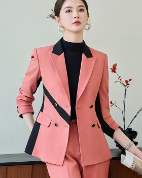 Autumn a buckle coat profession slim business suit