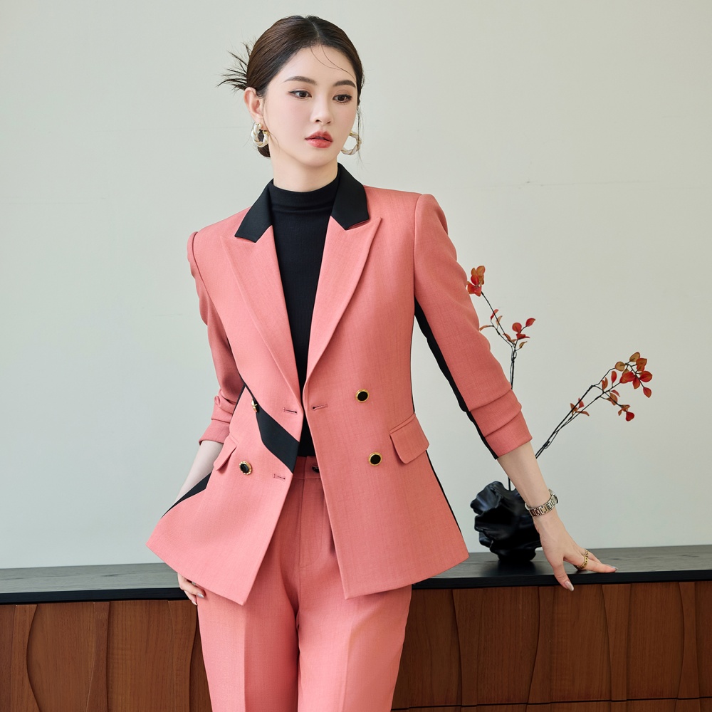 Autumn a buckle coat profession slim business suit