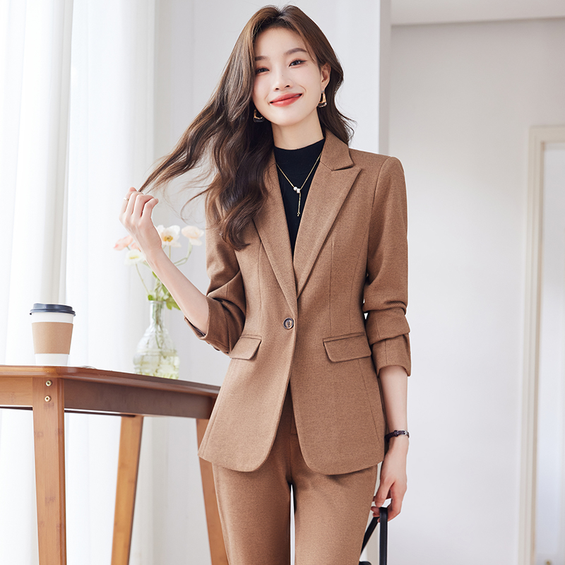Temperament suit pants business suit 2pcs set for women