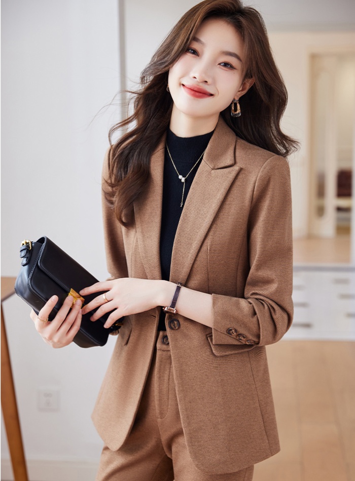 Temperament suit pants business suit 2pcs set for women
