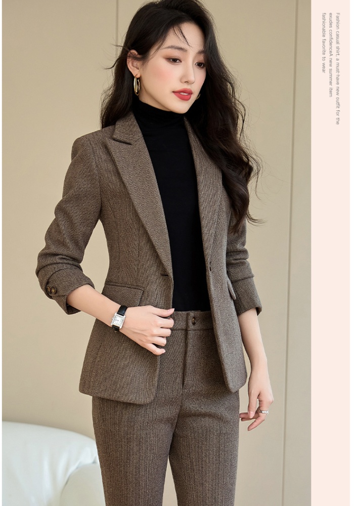 Temperament suit pants business suit 2pcs set for women