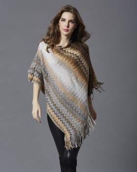 Tassels bat sleeve sweater autumn and winter coat