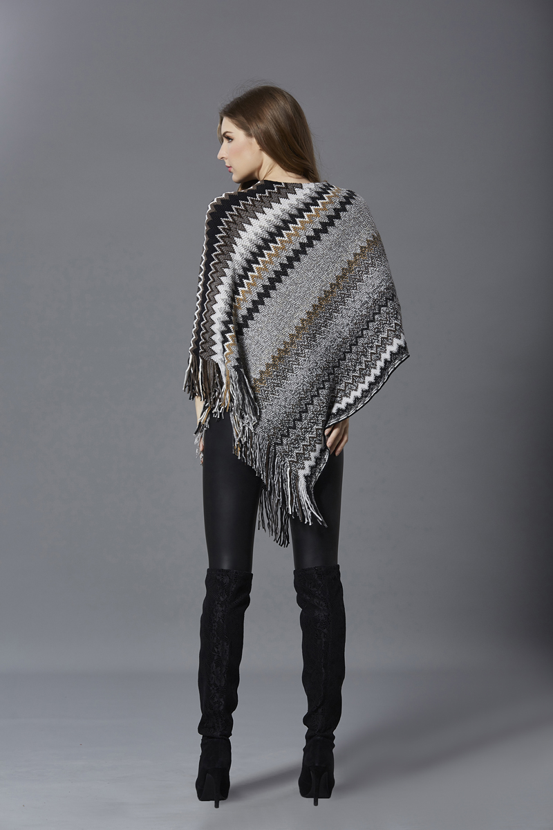 Tassels bat sleeve sweater autumn and winter coat