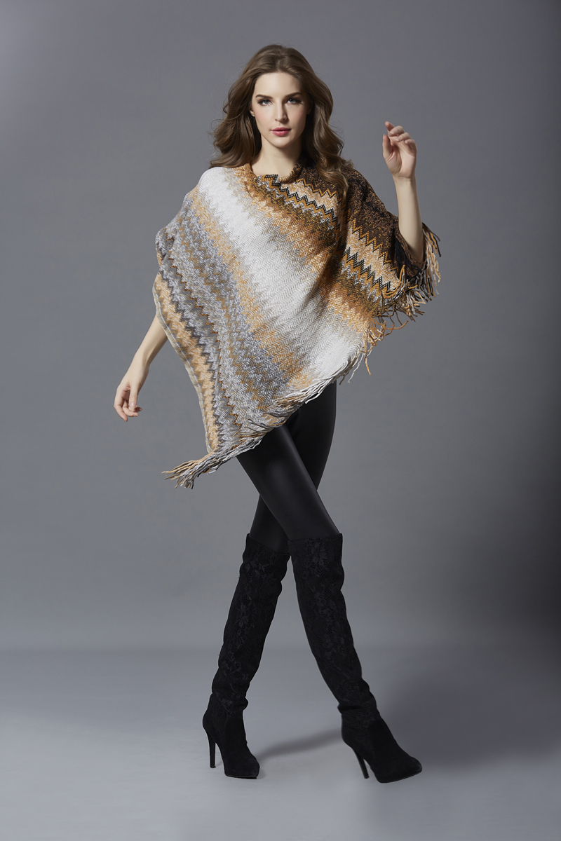 Tassels bat sleeve sweater autumn and winter coat