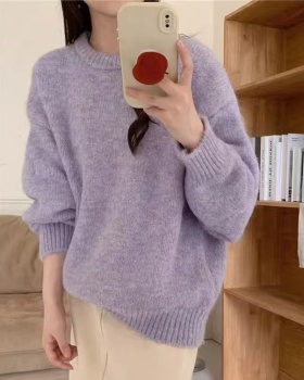 Autumn and winter bottoming tops loose lazy sweater
