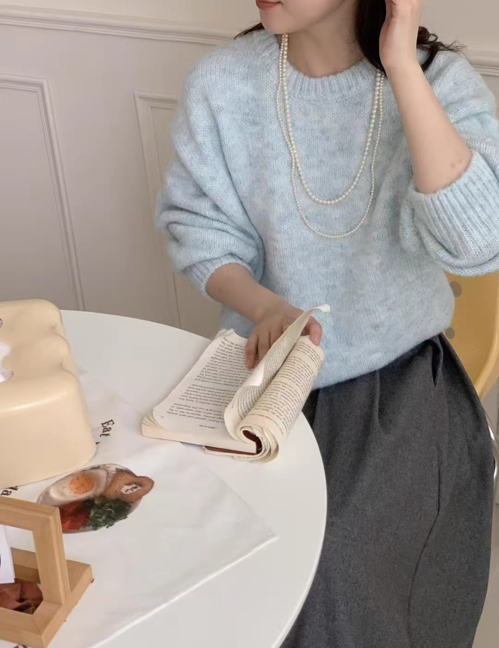 Autumn and winter bottoming tops loose lazy sweater