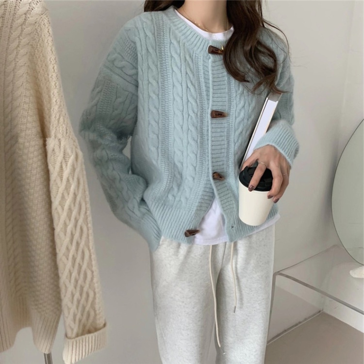 Spring short cardigan Korean style sweater for women