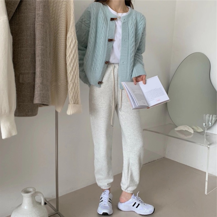 Spring short cardigan Korean style sweater for women