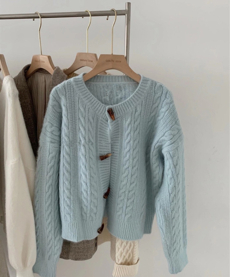 Spring short cardigan Korean style sweater for women