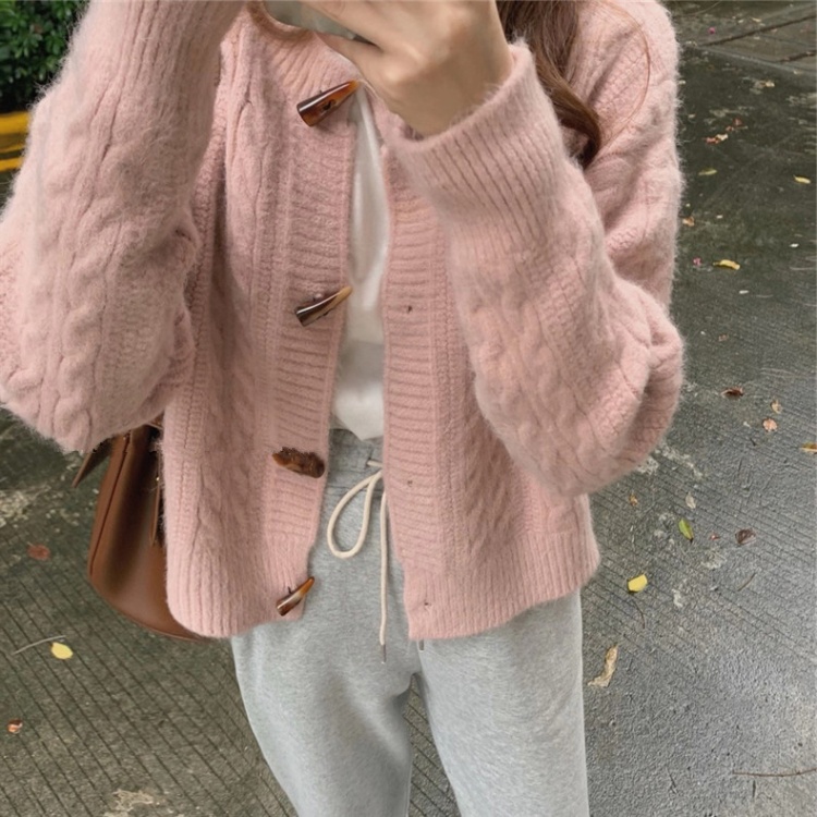 Spring short cardigan Korean style sweater for women