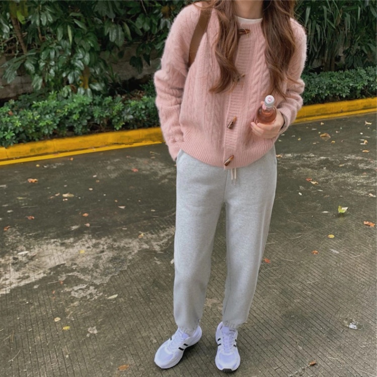 Spring short cardigan Korean style sweater for women