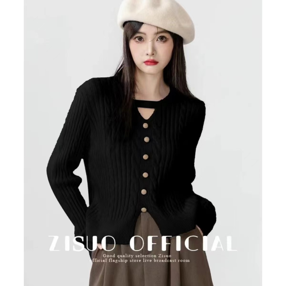 V-neck apricot sweater unique halter tops for women