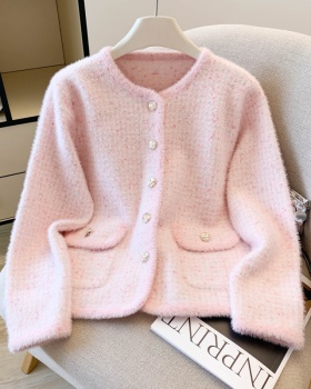 Chanelstyle temperament tops soft sweater for women