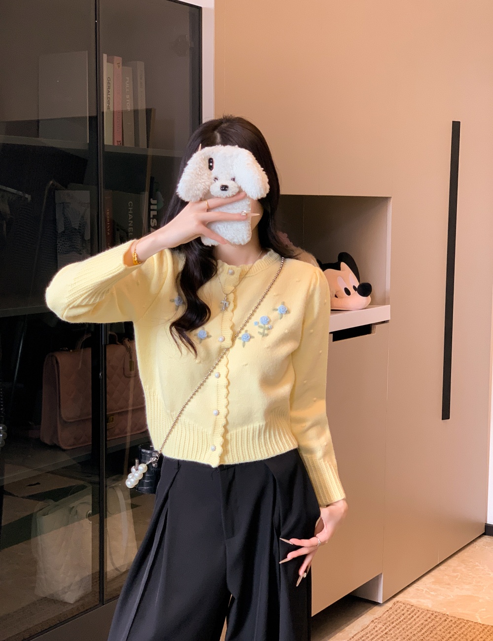 Stereoscopic sweater sweet cardigan for women