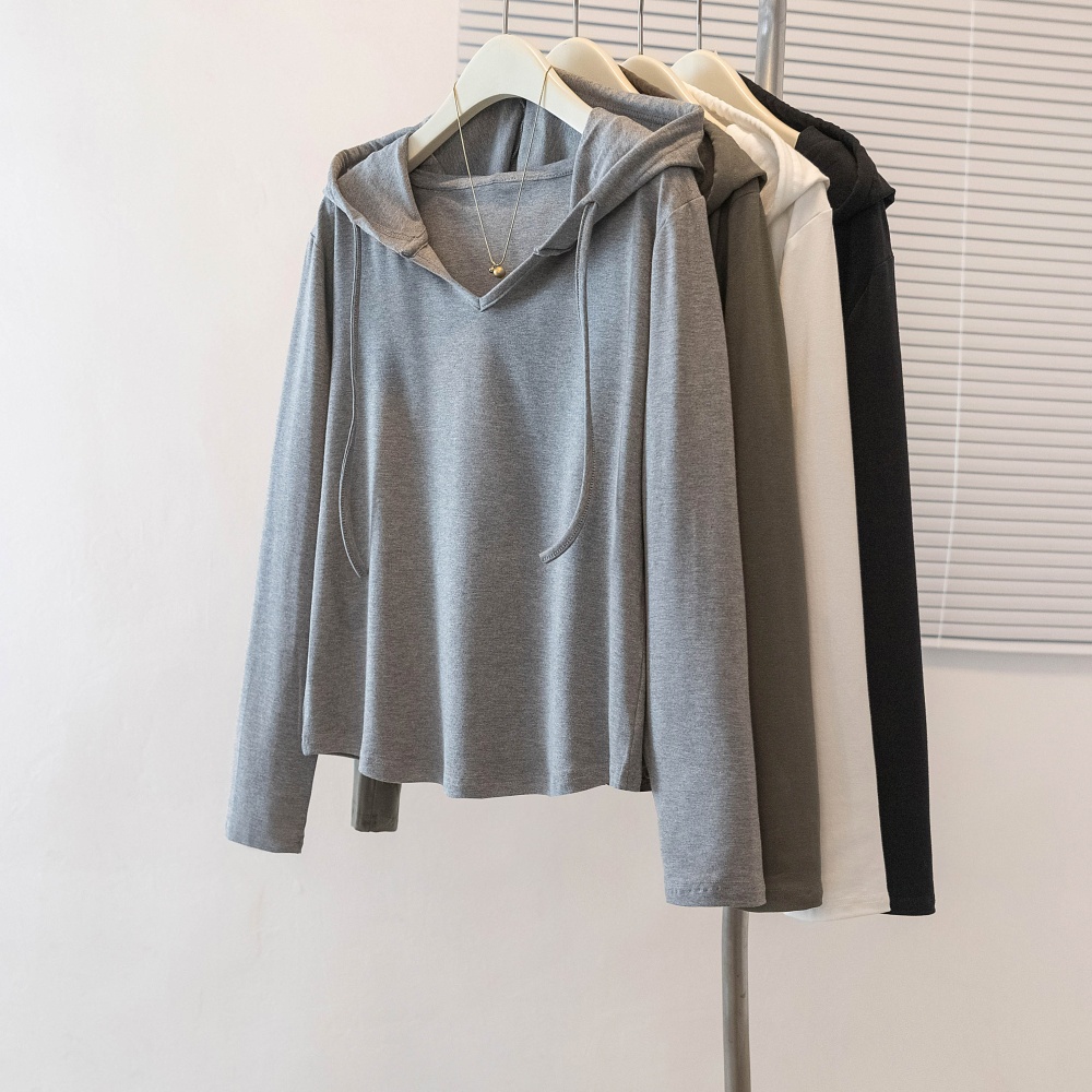 Autumn fashion tops large yard long sleeve T-shirt for women