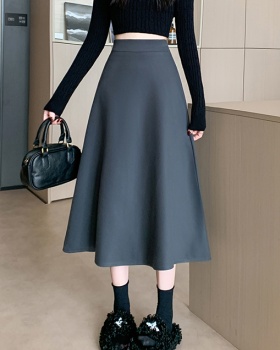 All-match big skirt high waist large yard skirt