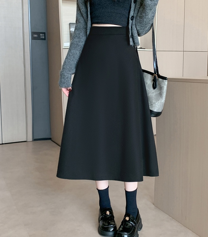 All-match big skirt high waist large yard skirt