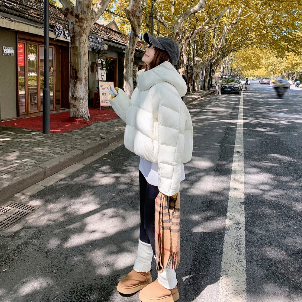 Down cotton coat American style bread clothing for women