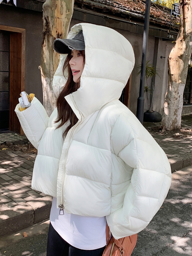 Down cotton coat American style bread clothing for women