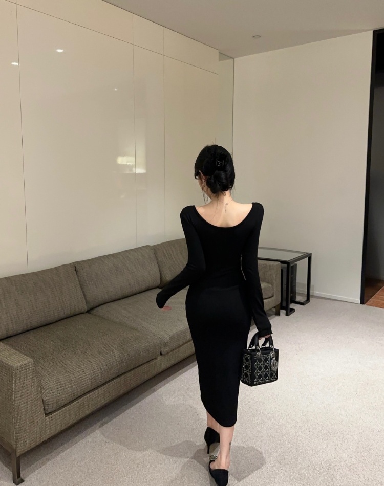 Package hip sexy France style hollow slim dress for women