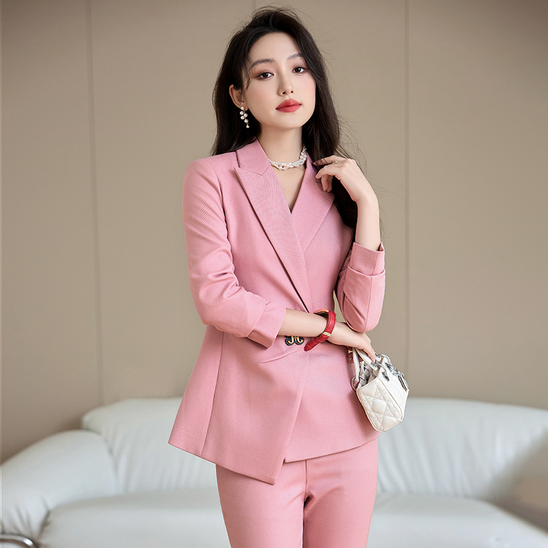 Fashion business suit overalls coat for women