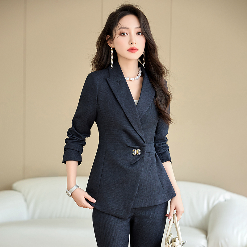 Fashion business suit overalls coat for women